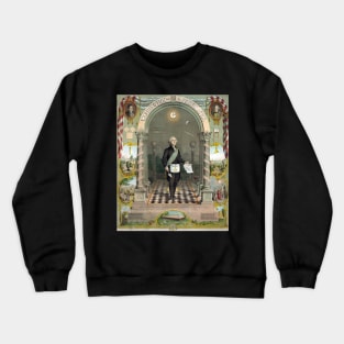 U. S. President George Washington, Freemason Crewneck Sweatshirt